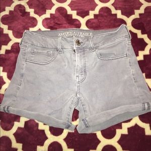 American Eagle Gray Midi shorts
